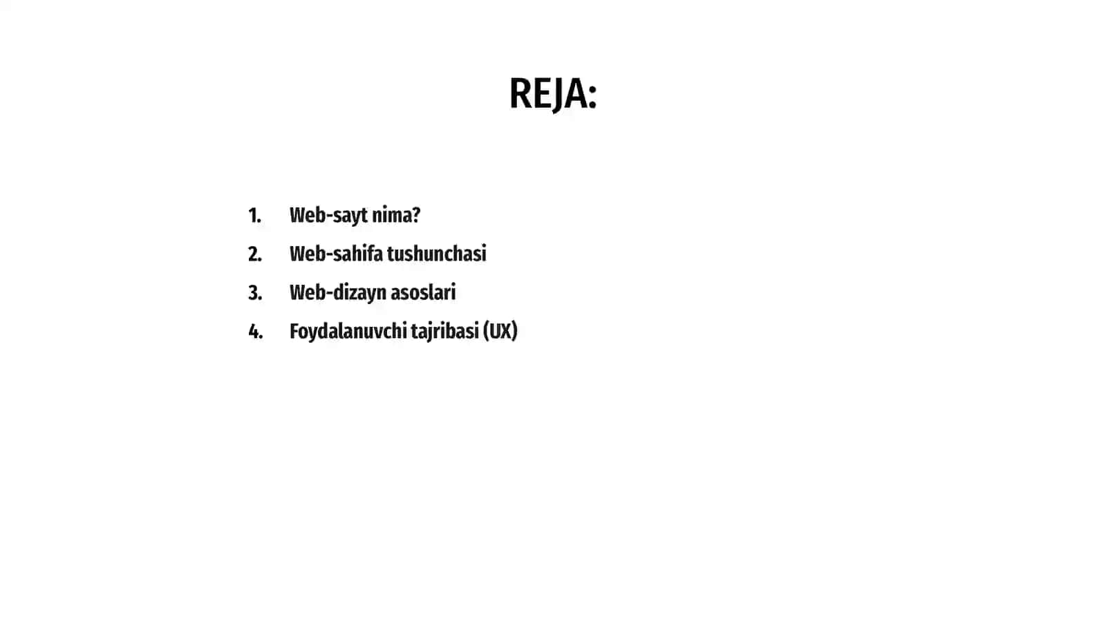 Web-dizayn tushunchalari 2
