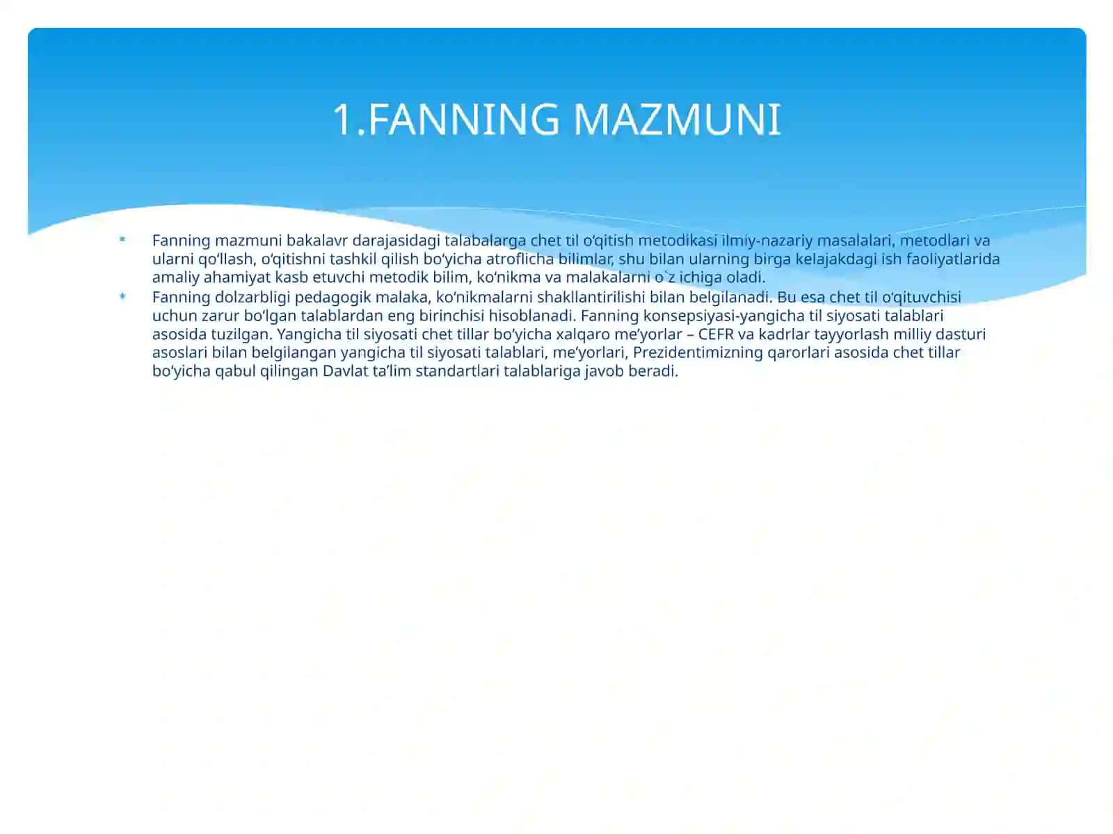 Til o'qitish metodikasi (2-qism) 2