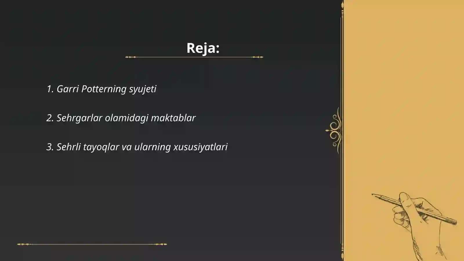 "Harri Potter "Romani haqida 2