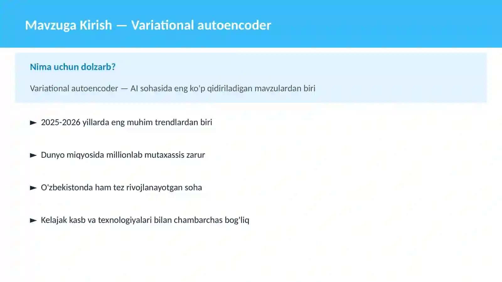 Variational autoencoder 2