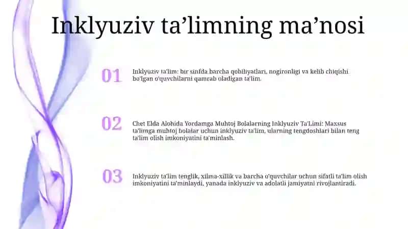 Chet Elda Alohida Yordamga Muhtoj Bolalarning Inklyuziv Ta’Limi 2