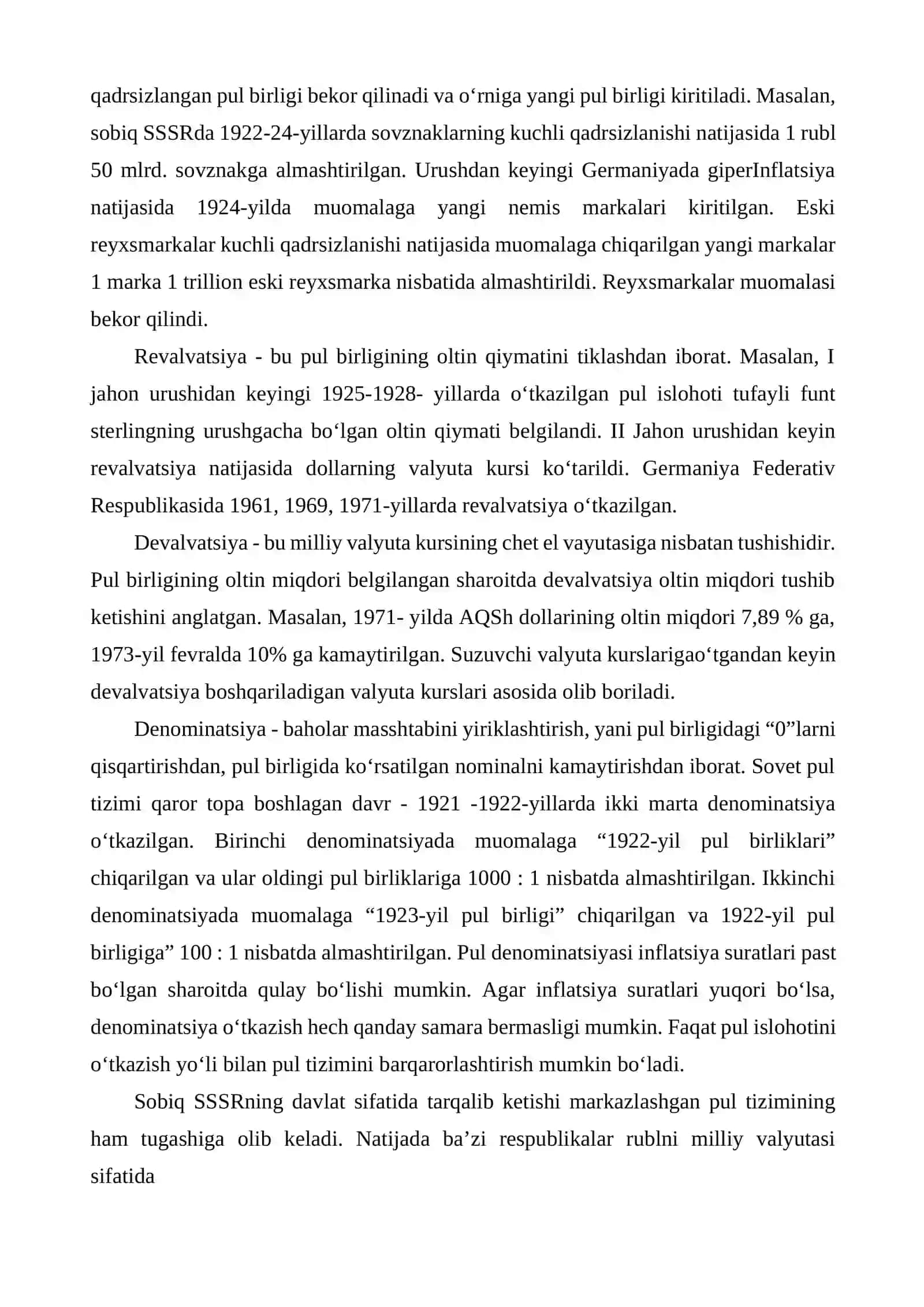 MAKROIQTISODIY VA MOLIYAVIY BARQARORLIKNI TA’MINLASHDA MONETAR SIYOSATNING AHAMIYATI 2