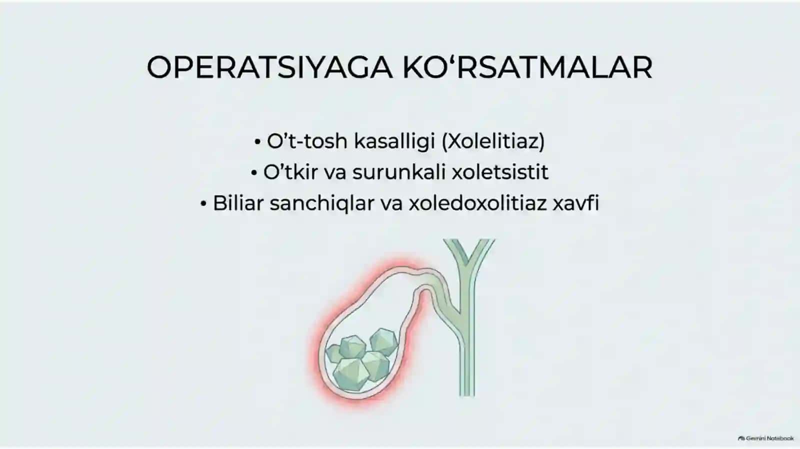 Laparoskopik xoletsistektomiya: texnika va xavfsizlik | 15 slayd 2