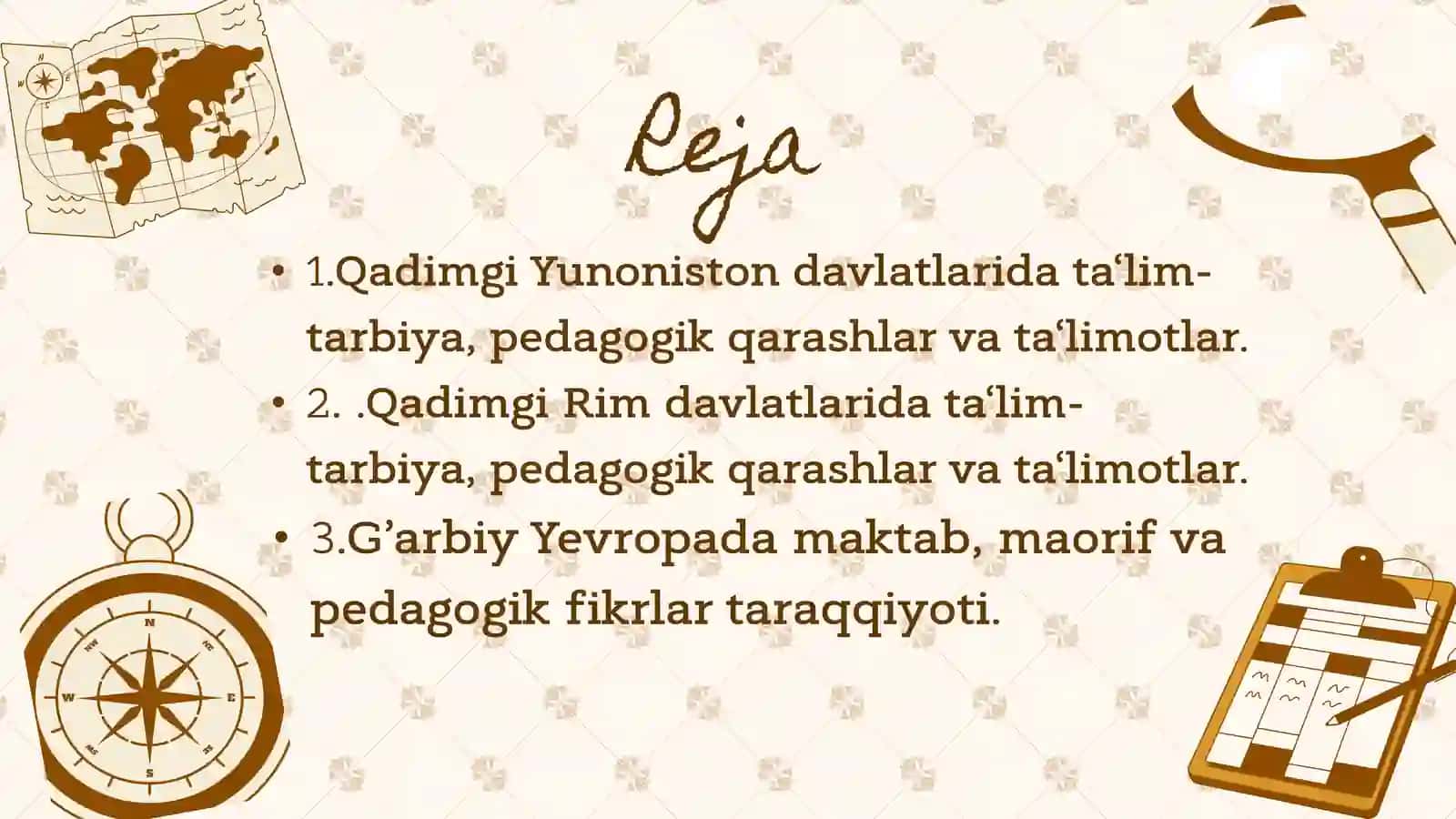 Qadimgi Yunoniston va  Rim davlatlarida  tarbiya va maktab 2