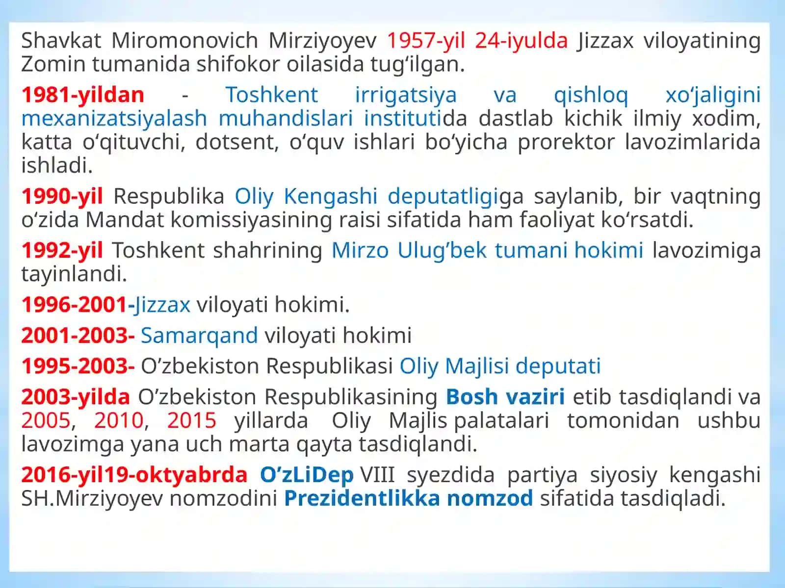 О‘zbekiston Respublikasi Prezidenti Shavkat Mirziyoyev rahbarligida yangilanayotgan О‘zbekiston: milliy tiklanishdan – milliy yuksalish sari 2