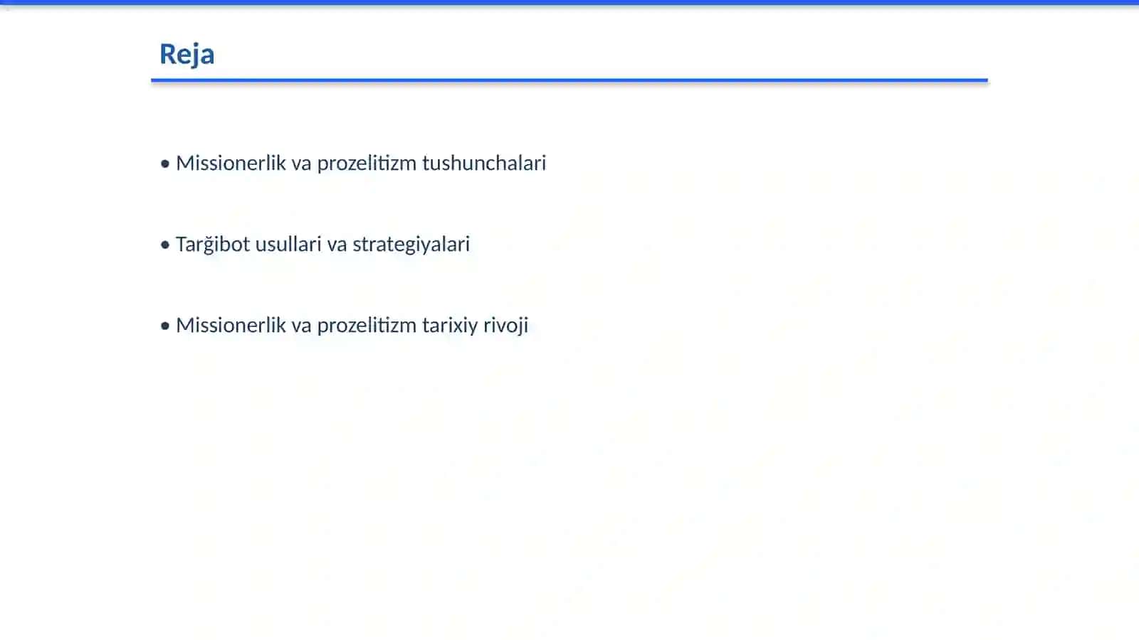 Missionerlik va prozelitizmning tarğibot usul va vositalari 2