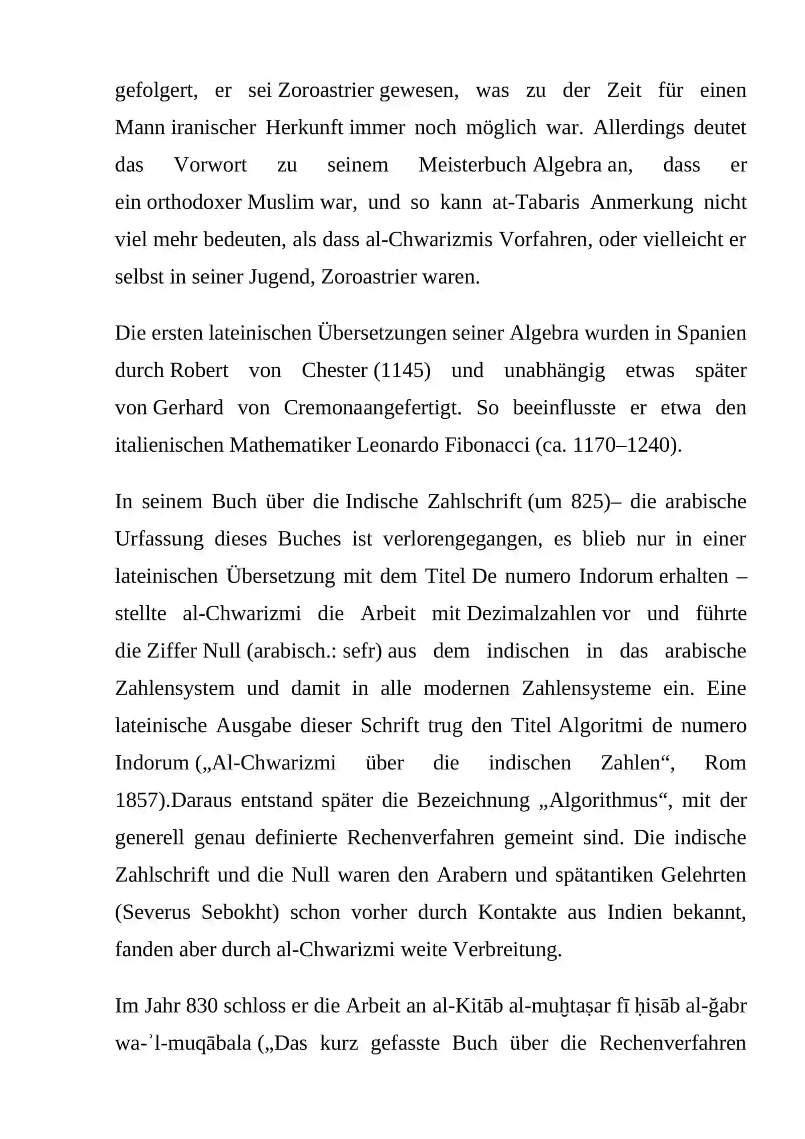 AL-CHWARIZMI 2