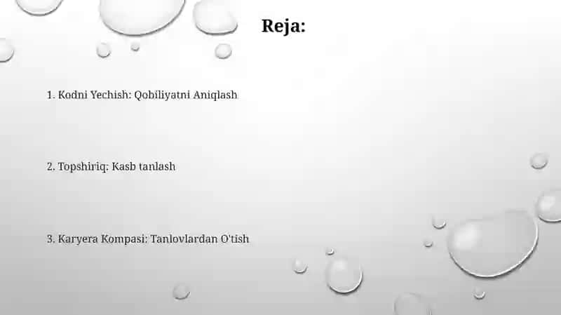 Kasb hunarga yo'naltirishda boshqotirmalardan foyda lanish 2