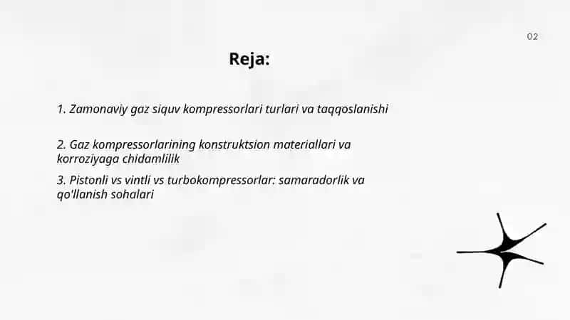 Zamonaviy gaz siquv kompressorlari 2