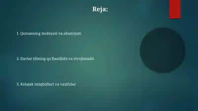 "Davlat tili" haqidagi qonunning hayotiy ahamiyati 2