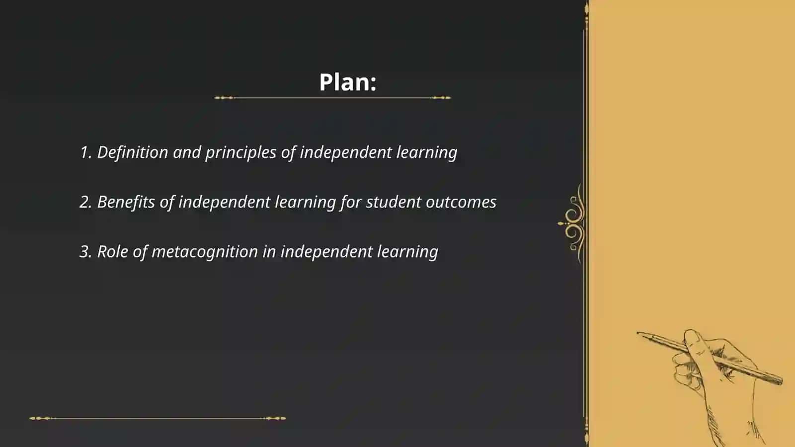 Definition and Principles of Independent Learning 2