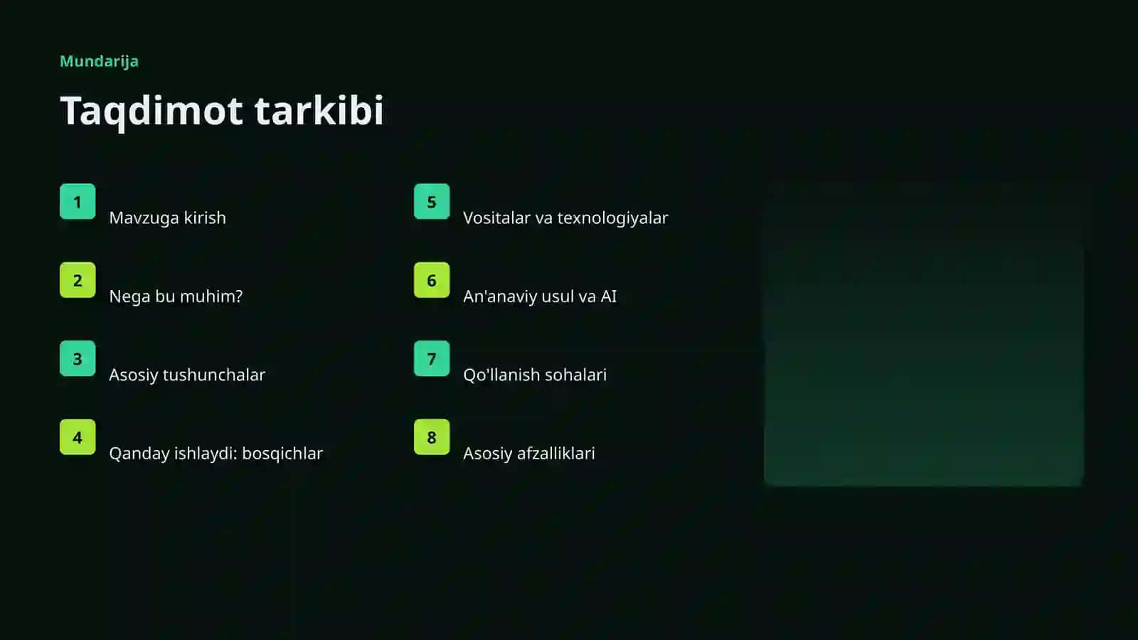 AI INSIGHTS • PREMIUM TAQDIMOT 2