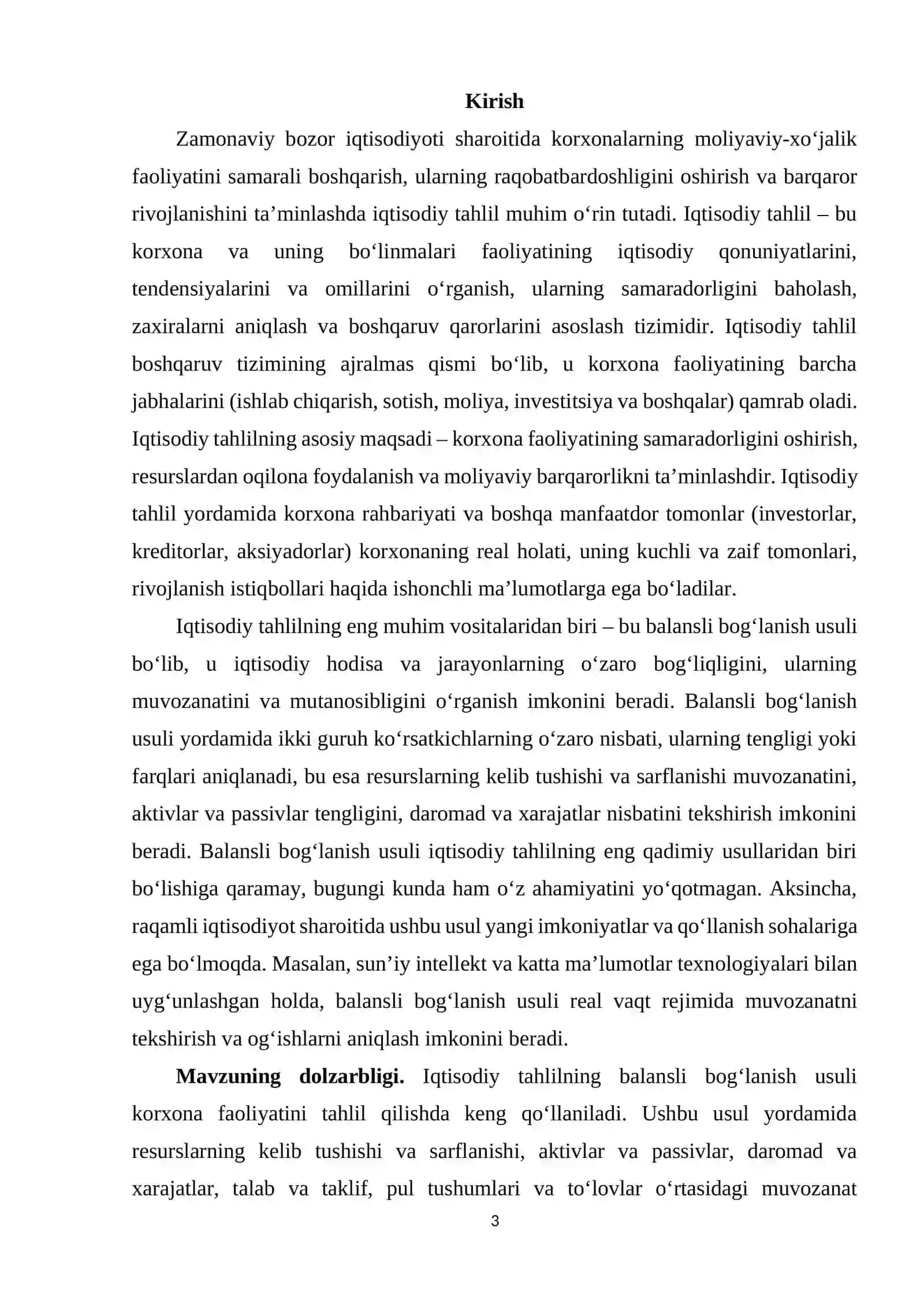 Moliyaviy aktivlarning rentabelligini baholashning nazariy asoslari va uslubiy yondashuvlari 2