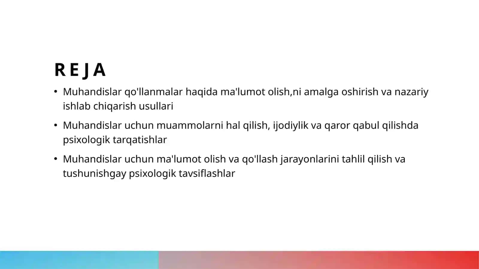 muhandis xodimlar shaxsining bilish faoliyatining psixologik tavsifi (2) 2