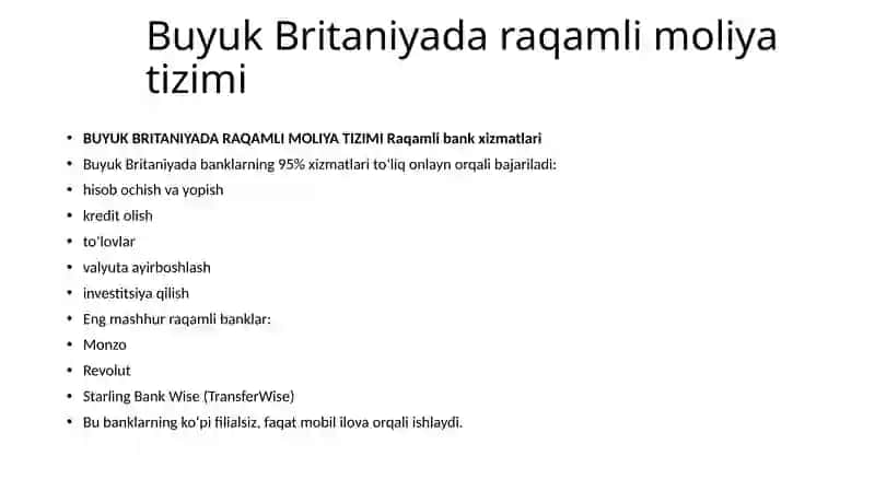 Raqamli moliya 2