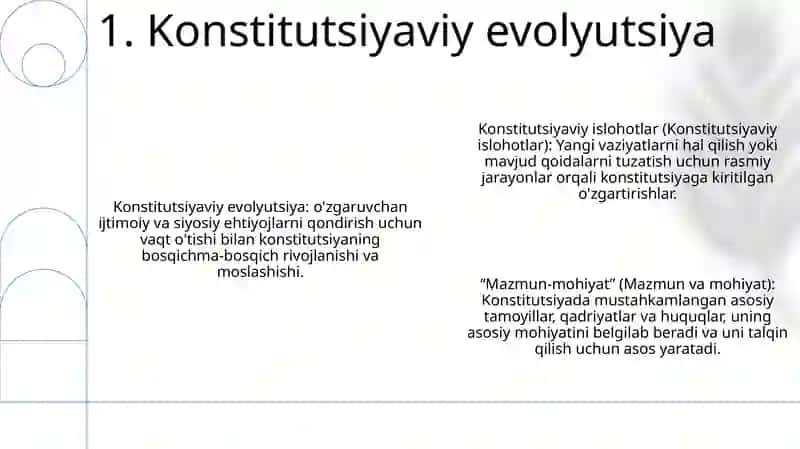 Konstitutsiyaviy Islohotlar Hamda Ularning Mazmun Mohiyati 2