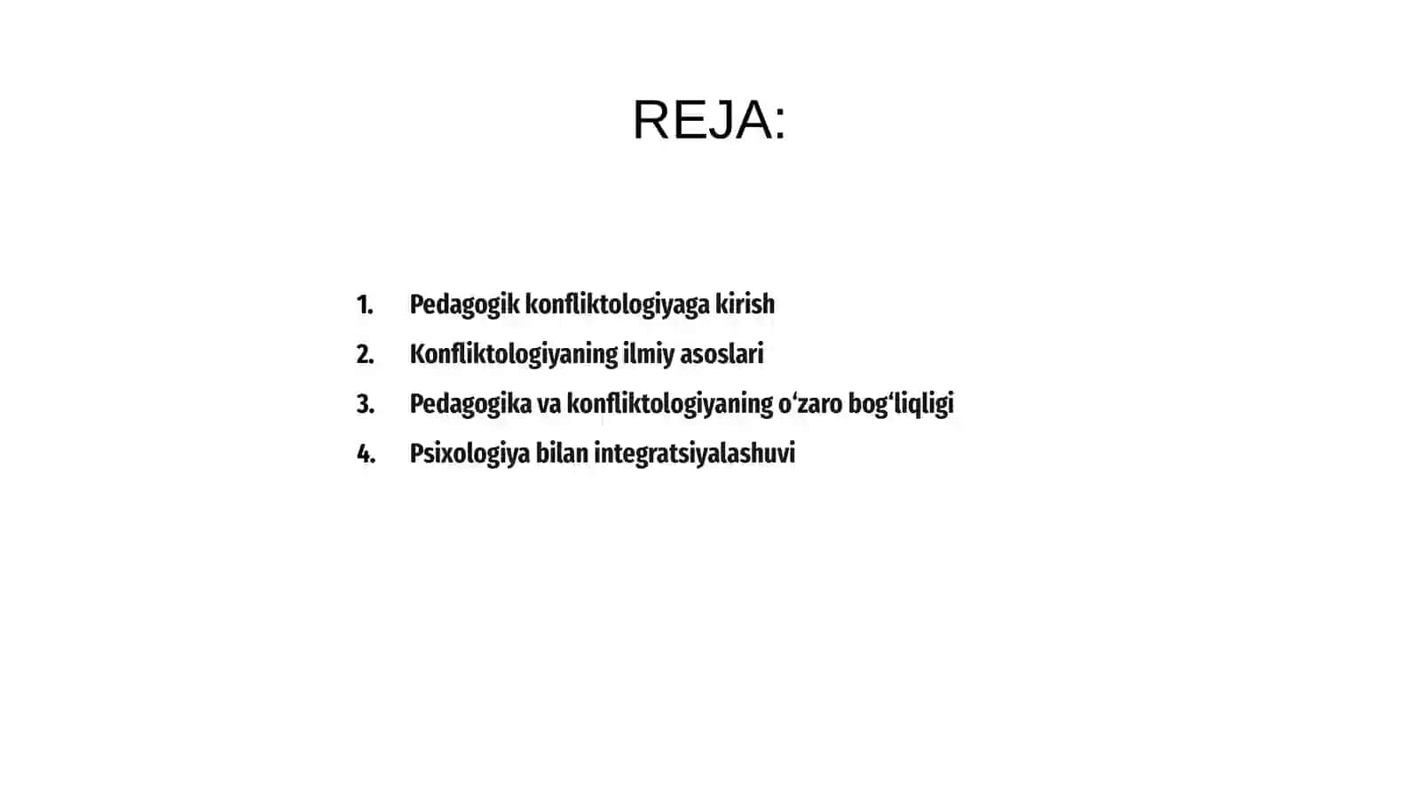 Pedogogik konfiktologiyaning fanlar bilan aloqadorlikda rivojlanishi 2