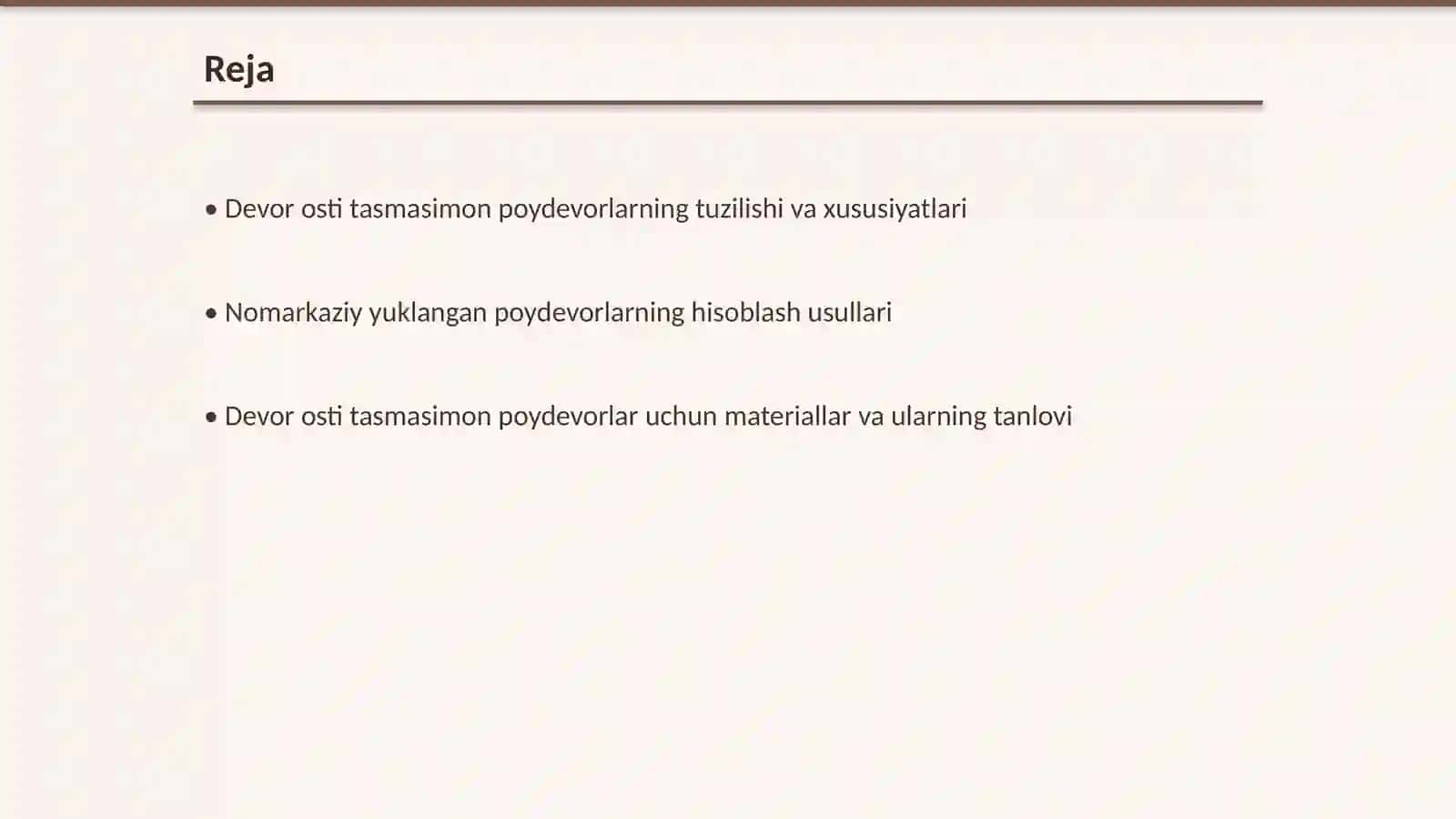 Devor osti tasmasimon poydevorlar 2