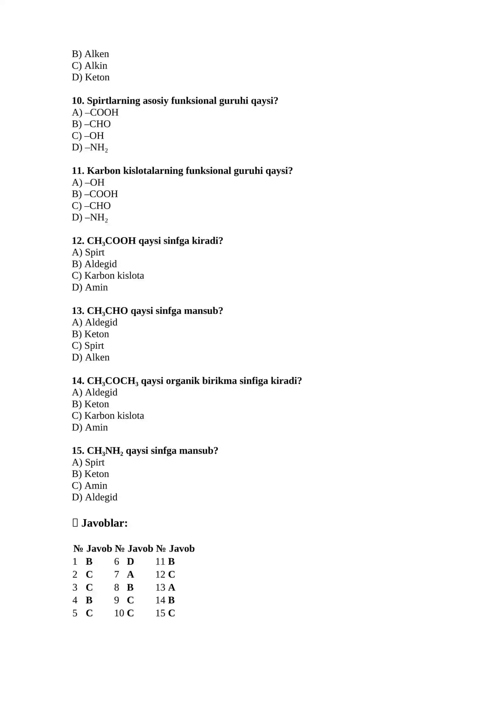 15 ta test 2
