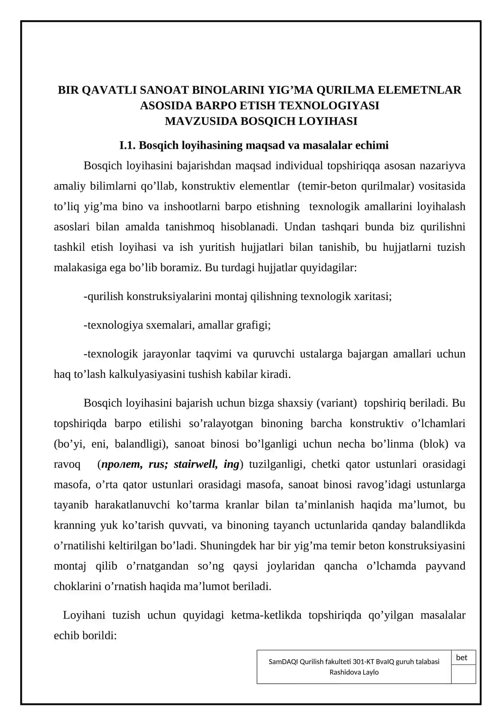 Bosqich loyihasi 2