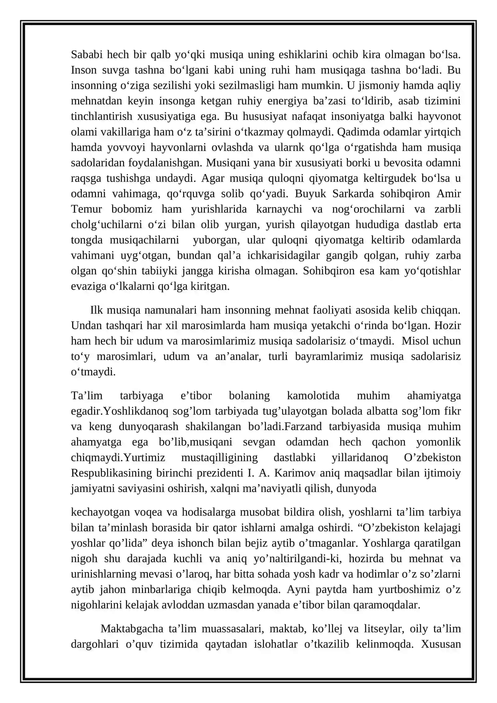 Inson Kamolotida Zaruratlar 2