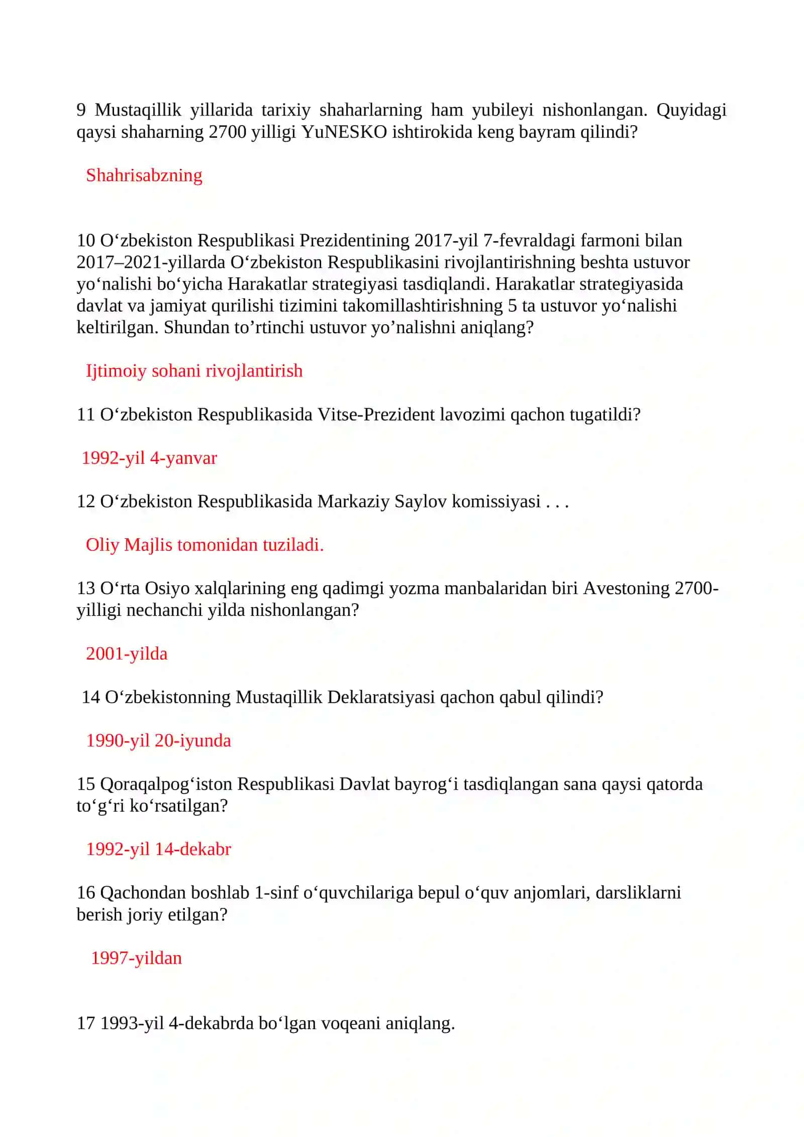 Harakatlar strategiyasi 2