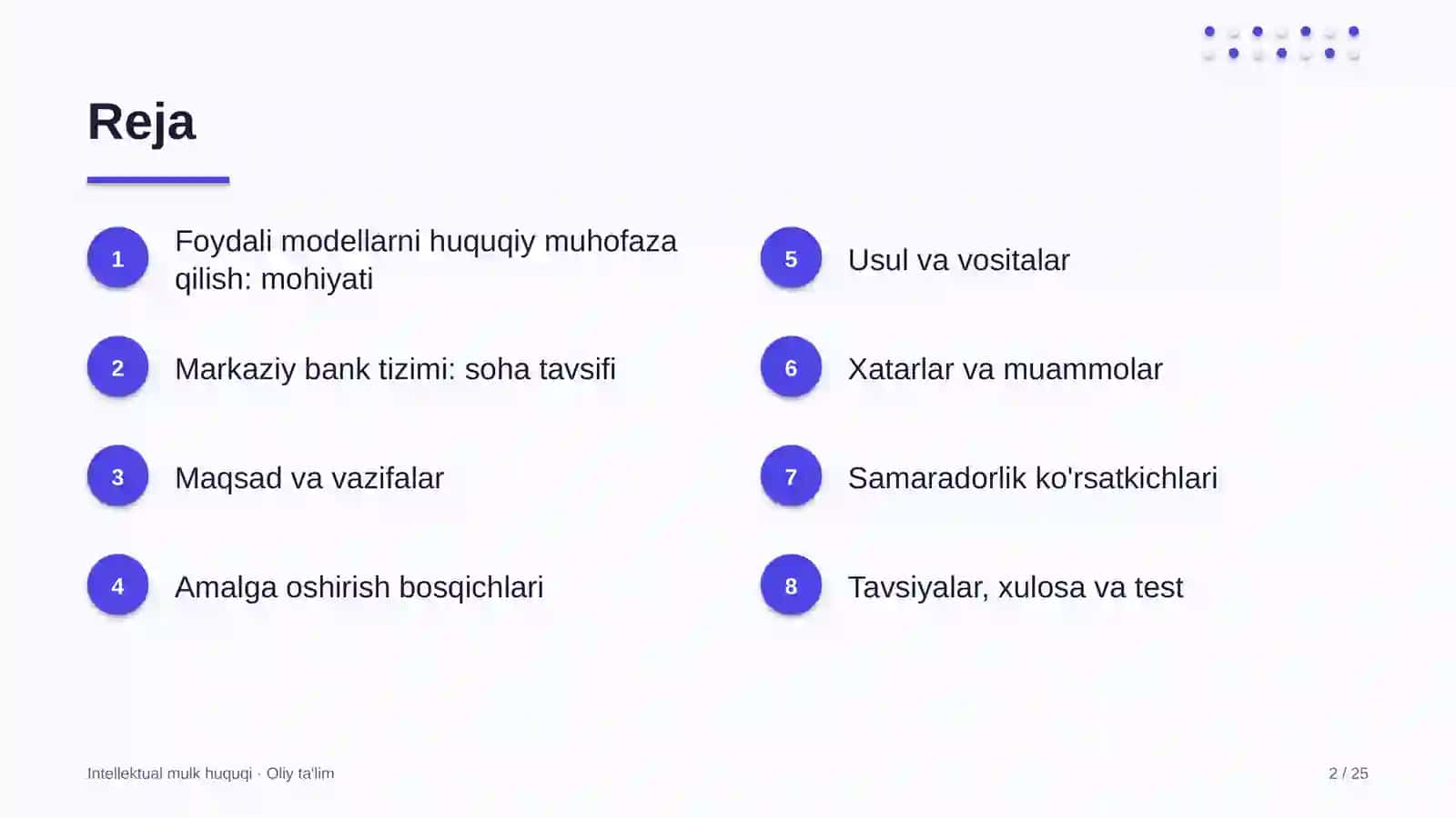 markaziy bank tizimida foydali modellarni huquqiy muhofaza qilish 3092 2
