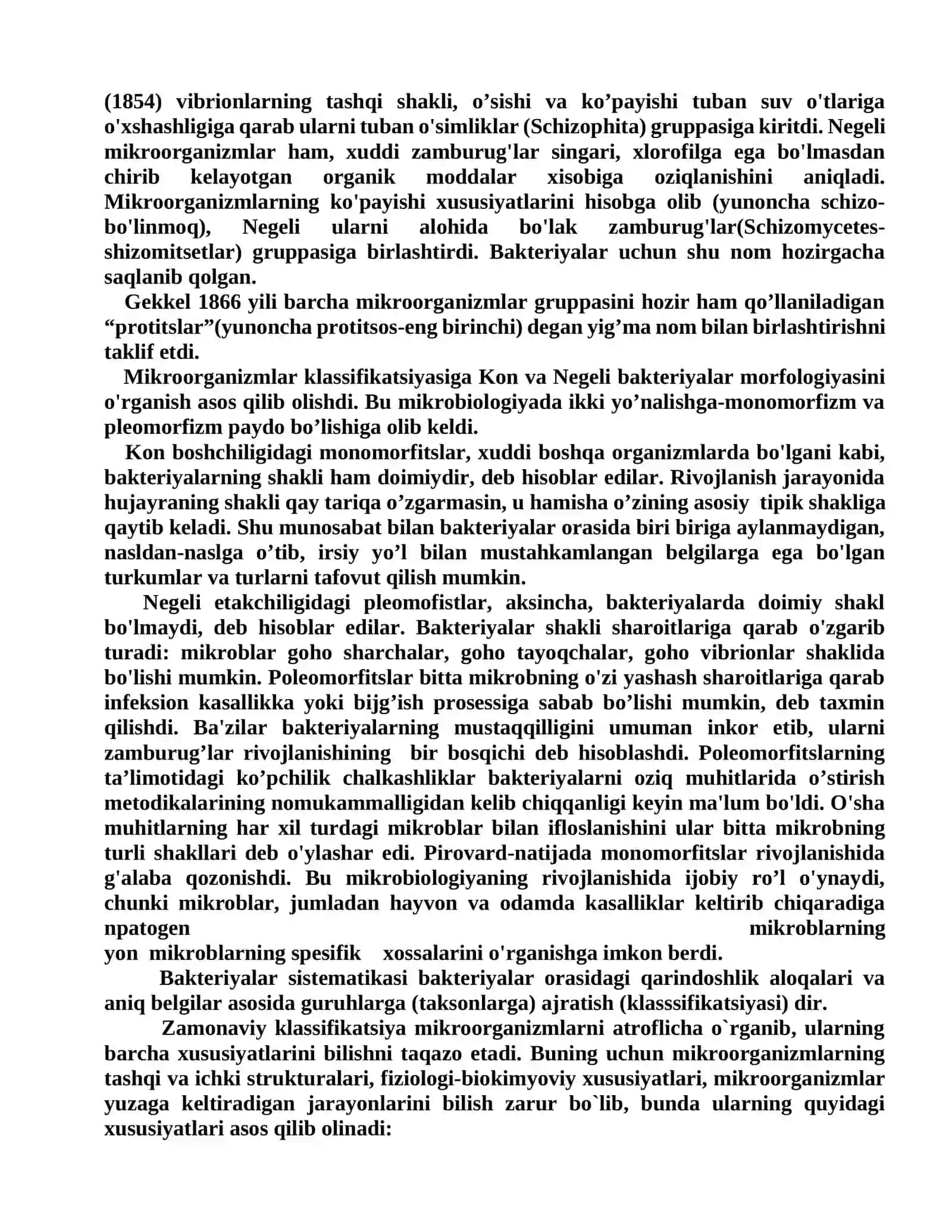 MIKRООRGАNIZMLАR VА ULАRNING KLАSSIFIKАTSIYАSI 2