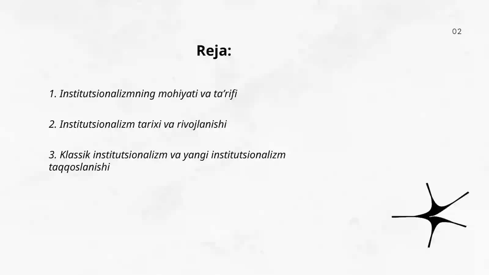 Institutsionalizm 2