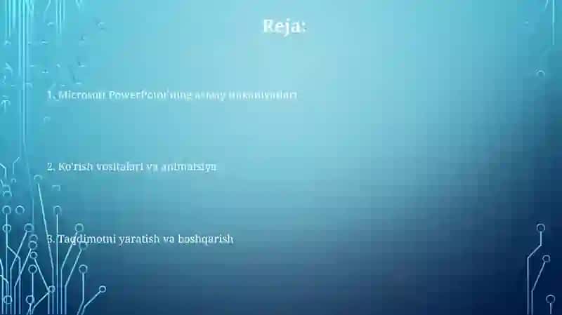 Microsoft PowerPoint dasturi 2