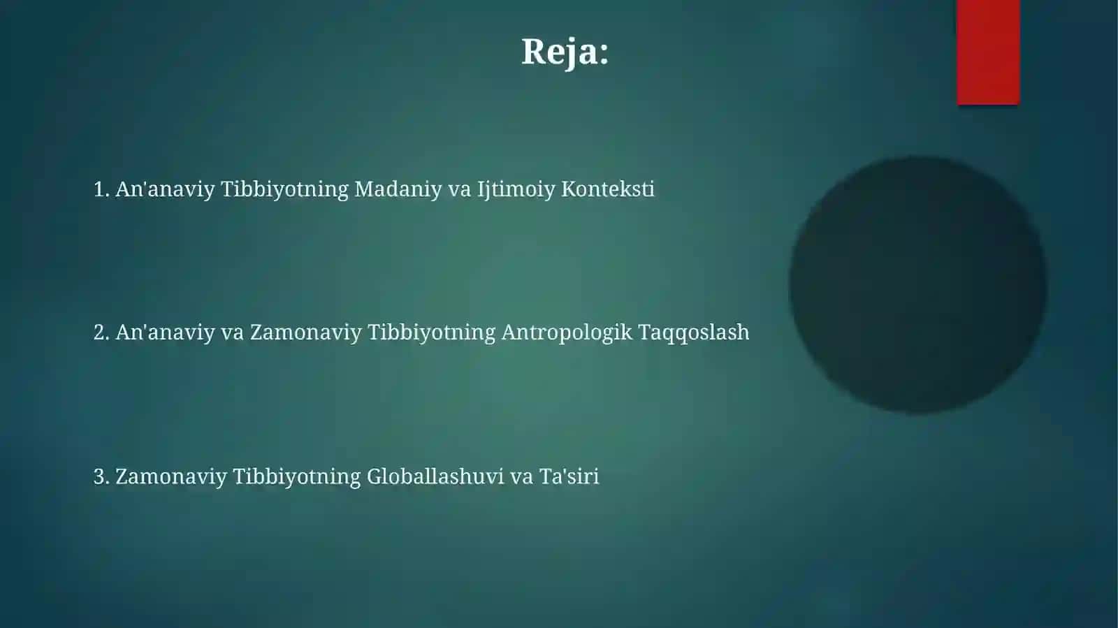 An’anaviy va Zamonaviy Tibbiyotning Antropologik Taqqoslash 2