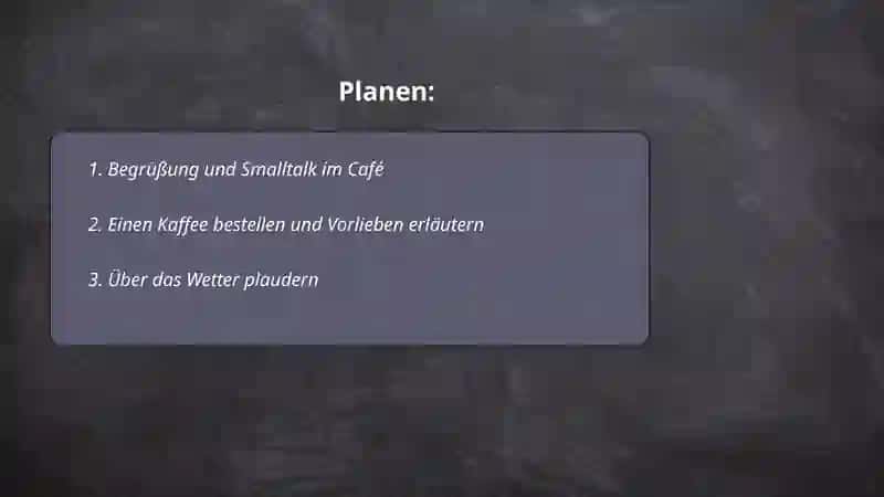Gespräche im Cafe 2