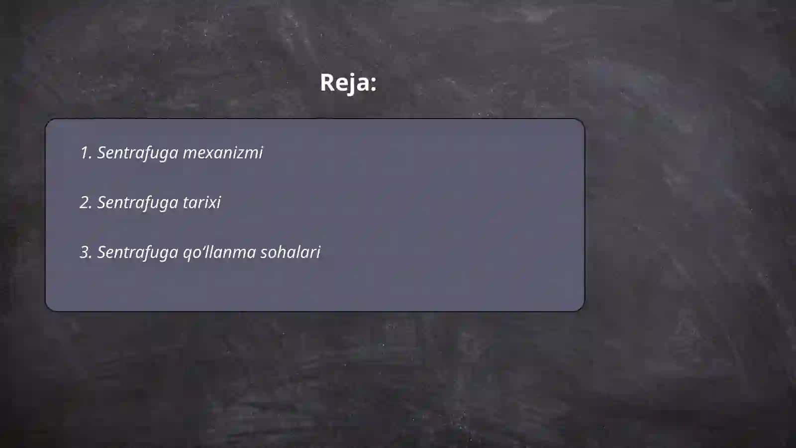 Sentrafuga 2