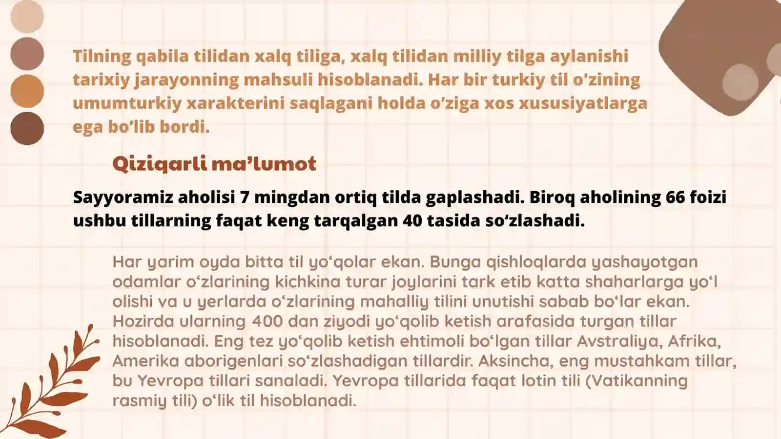 Dunyo  tillari 2