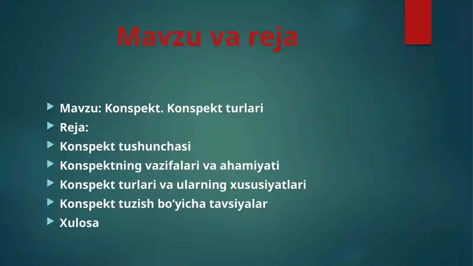 Konspekt 2