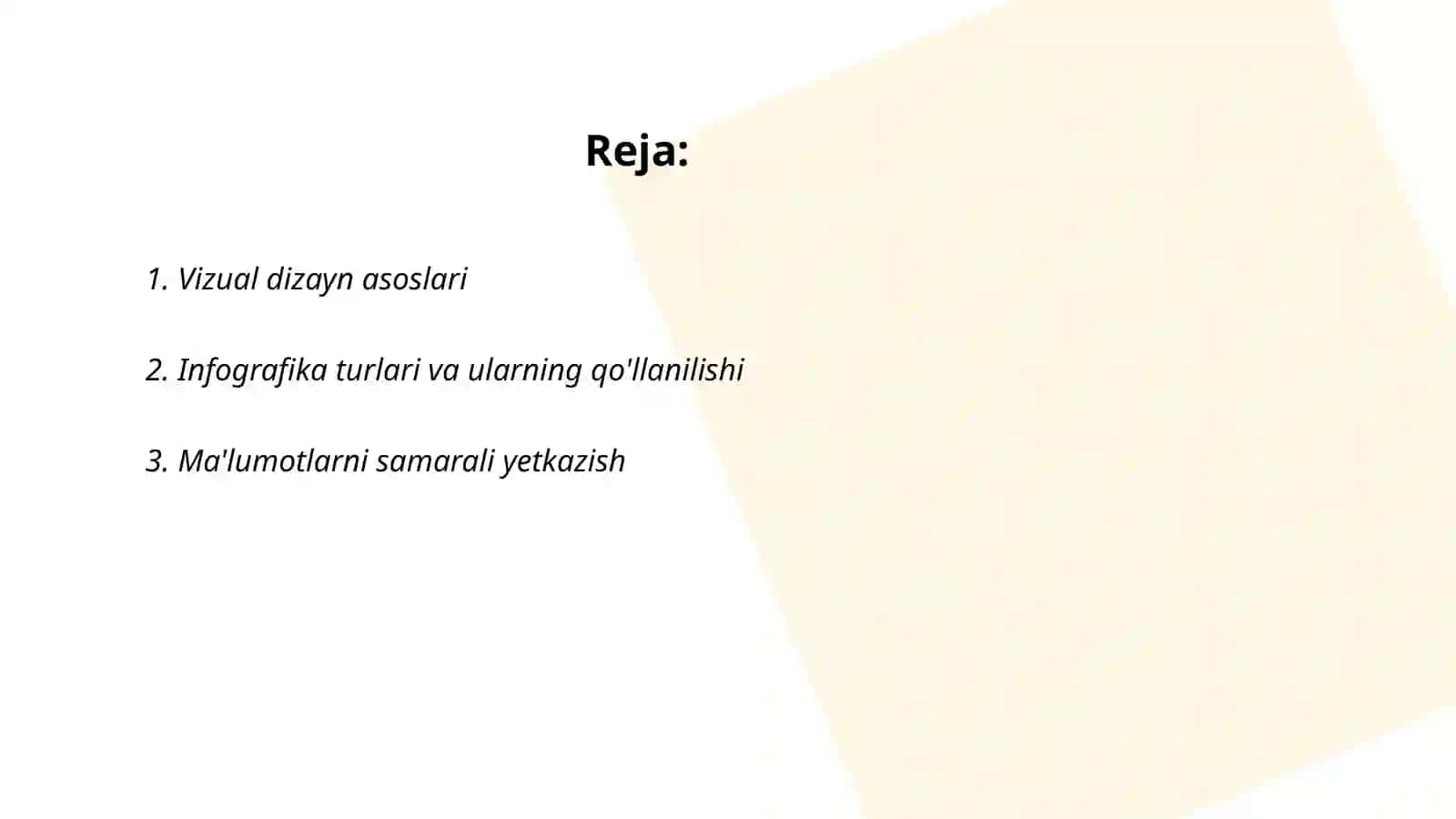 Vizual dizayn asoslari 2