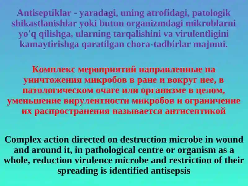 Antisepsis and asepsis 2