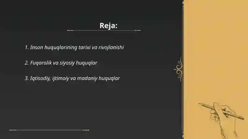 Inson huquqlari 2