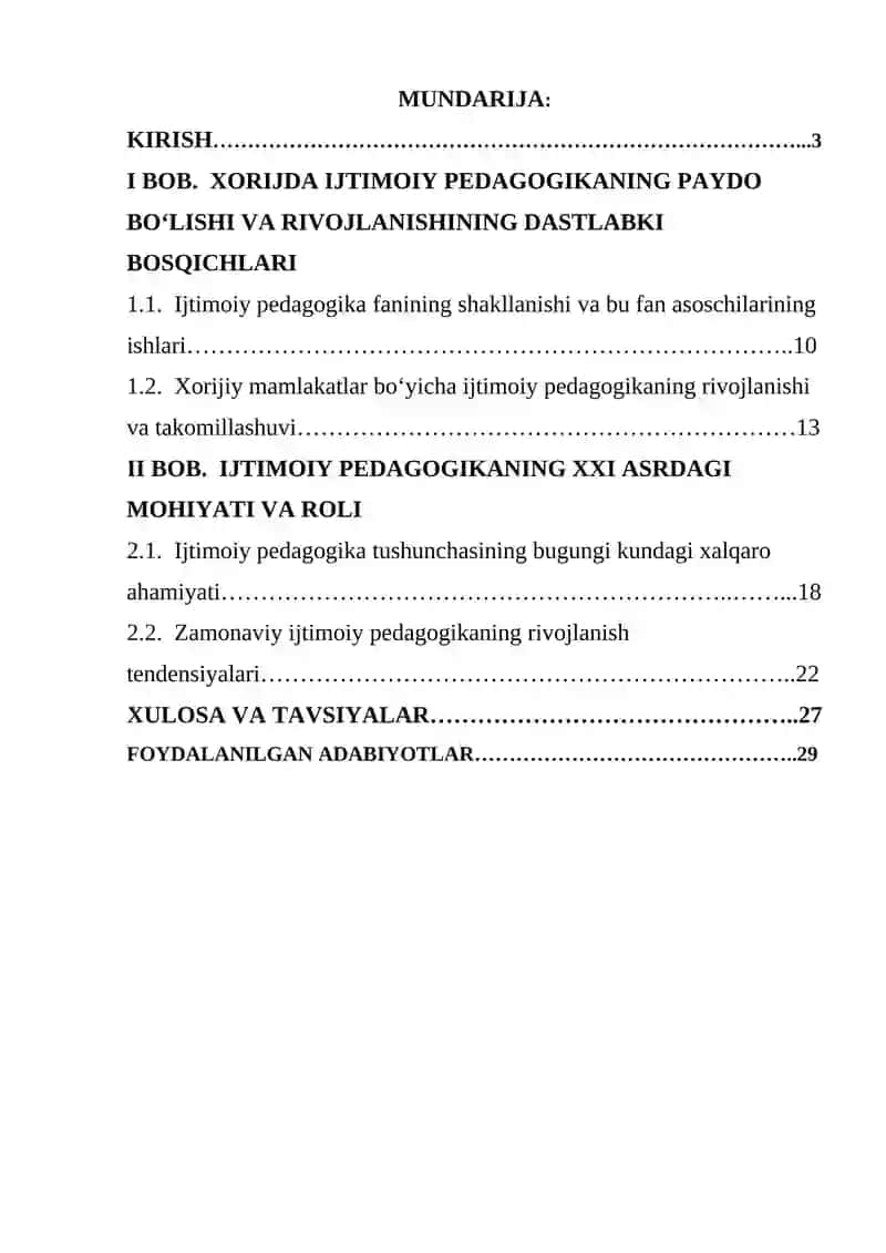 Xorijda ijtimoiy pedagogikaning rivojlanish tarixi 2