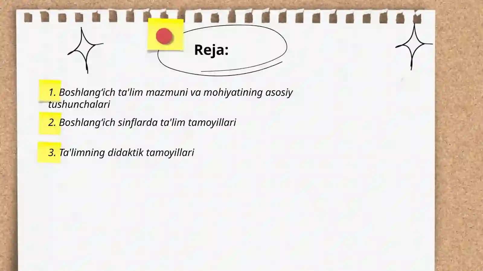 Boshlangʻich ta'lim mazmuni va mohiyati 2