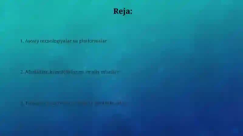 Xizmat yozishmalari bilan ishlash texnologiyalari 2