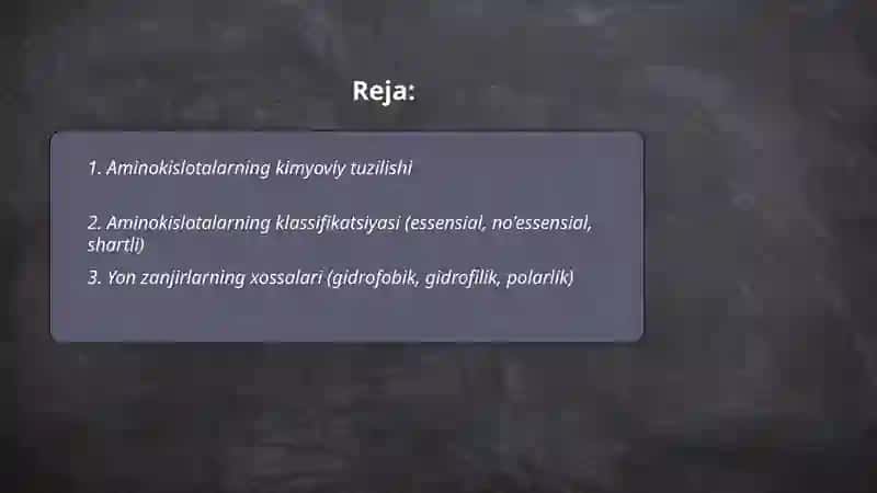 Aminokislotalar 2