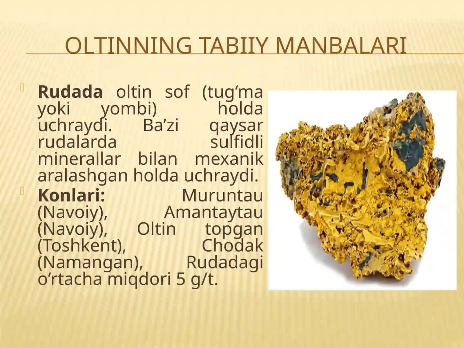 Oltingidrometallurgiyasi 2