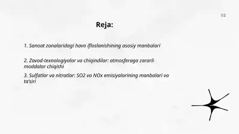Sanoat rayonlarida atmasferani ifloslanishi 2
