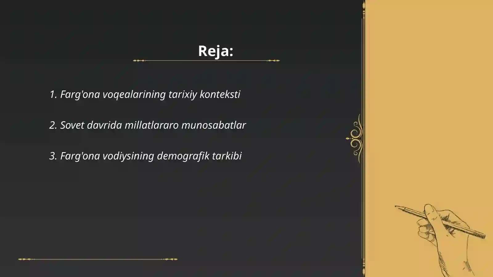 Farg'ona voqealari, uning kelib chiqishiga ta'sir ko'rsatgan milliy ijtimoiy-iqtisodiy va siyosiy sabablar va ularning oqibatlari 2