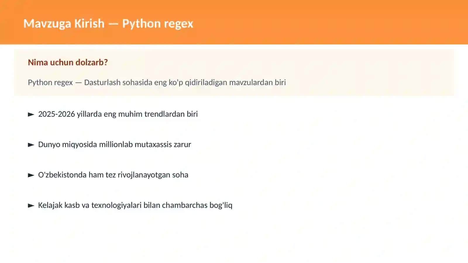Python regex 2