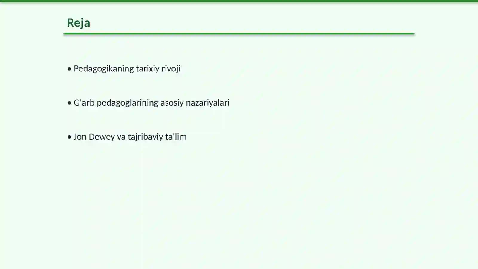 G'arb pedagoglarining pedagogika faniga qo'shgan hissalari 2