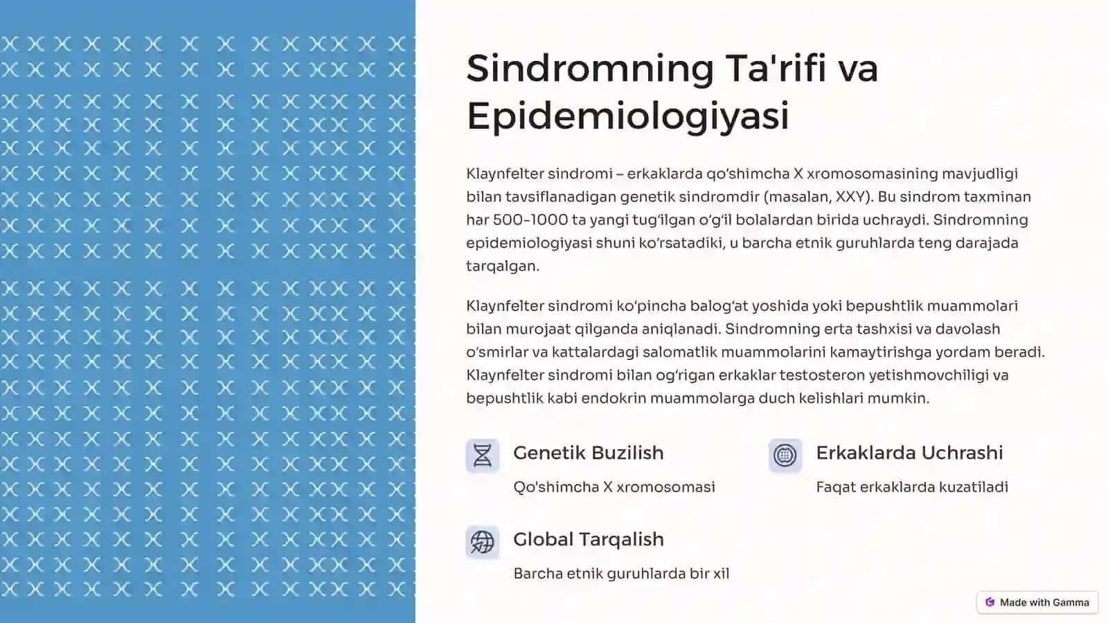 Klaynfelter Sindromi 2