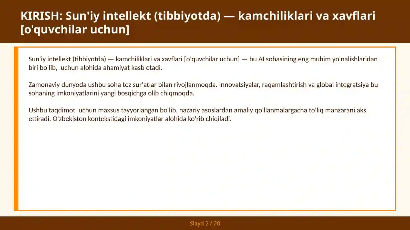Sun'iy intellekt (Tibbiyotda) — Kamchiliklari va xavflari 2