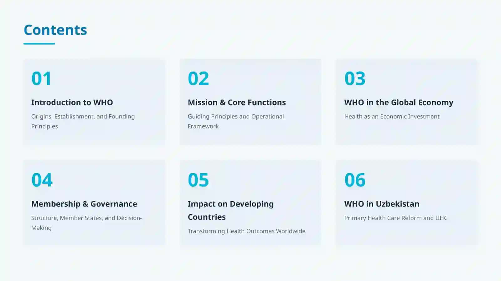 Understanding the Role of WHO in Global Health & Economy 2